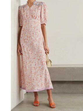 Rixo Gwen Pebble Shell Dress